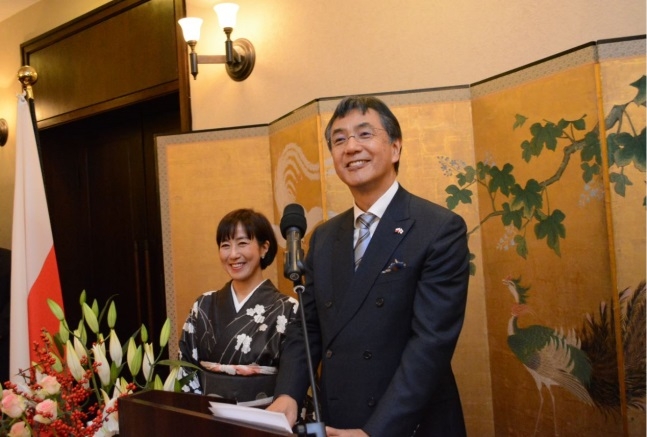 天皇誕生日祝賀レセプションの開催