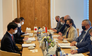 Ambassador's meeting at the Ministry of Infrastructure