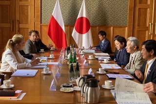 盛山文部科学大臣のポーランド訪問