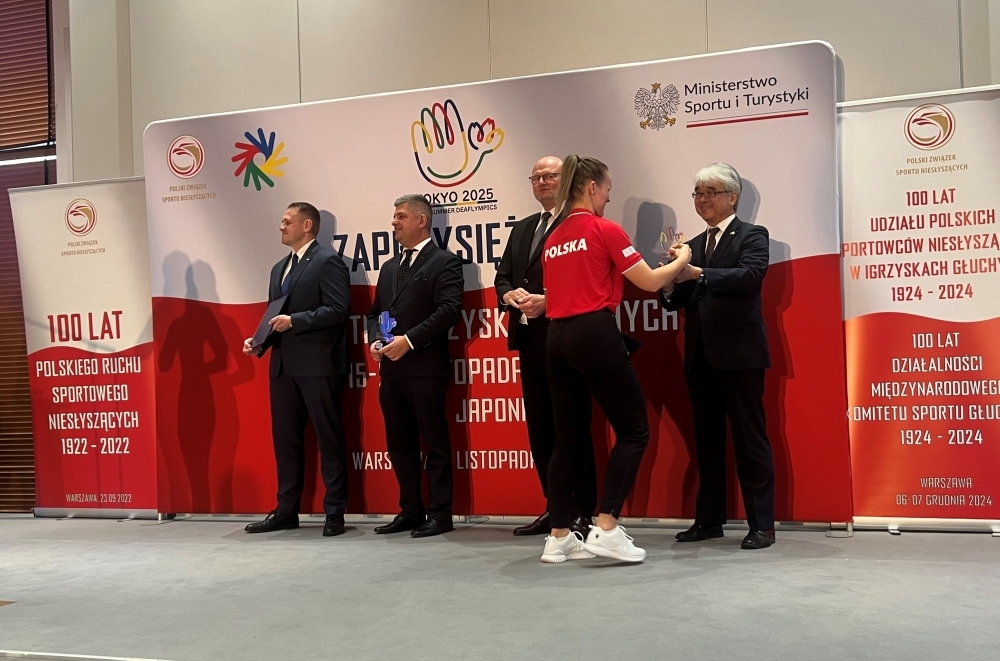 Udział Ambasadora Kono w uroczystości zaprzysiężenia reprezentacji Polski na Deaflympics 2025