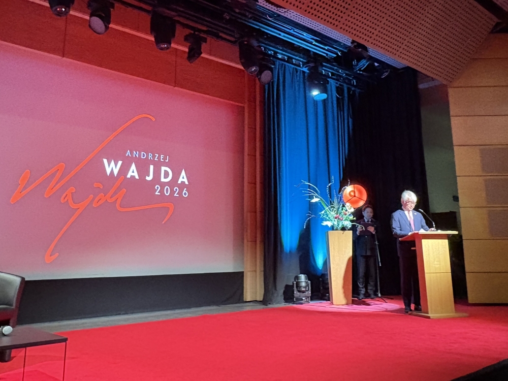 Udział Ambasadora Kono w inauguracji Roku Andrzeja Wajdy