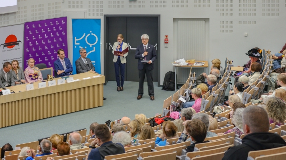 Udział Ambasadora Kono w XIX Dniach Japońskich na Uniwersytecie Łódzkim (25.04.2026)