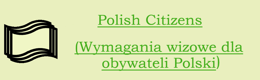 Wymagania wizowe dla obywateli Polski