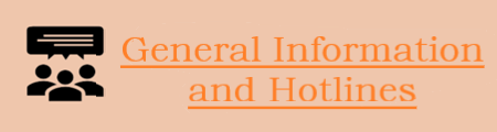 General Information and Hotlines